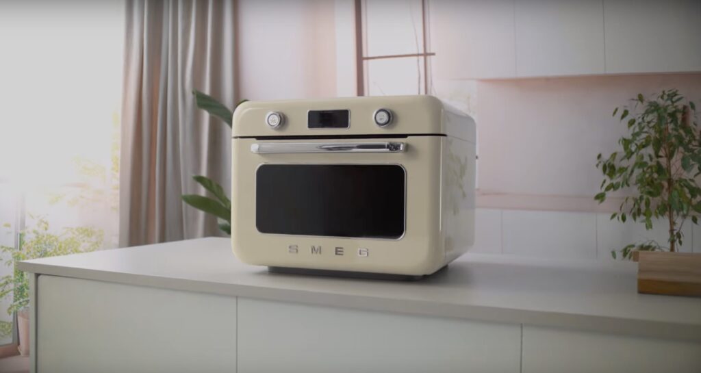 SMEG Combi Oven on the countertop